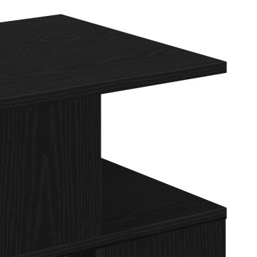 vidaXL Τραπέζι Ψηλού Σαλονιού Μαύρο Δρυς 40x40x40cm Φτιαγμένο από Ξύλο 1 τεμ.