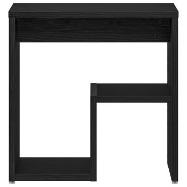 vidaXL Κομοδίνο Μαύρη Δρυς 40x30x40cm Συνθετικό Ξύλο 1 τεμ.