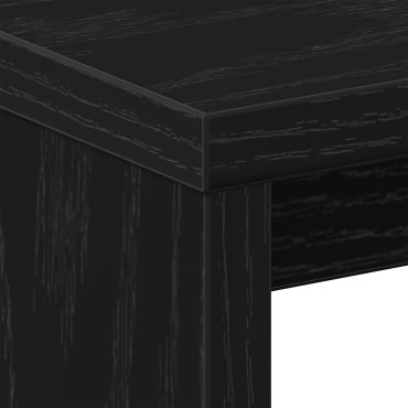 vidaXL Κομοδίνο Μαύρη Δρυς 40x30x40cm Συνθετικό Ξύλο 1 τεμ.