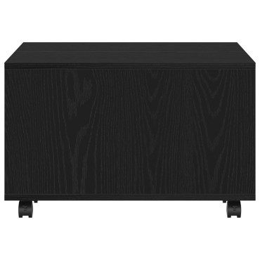 vidaXL Τραπεζάκι Καφέ Μαύρη Δρυς 60x60x38cm από Ξύλο 1 τεμ.