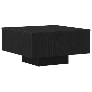 vidaXL Καφέ Τραπέζι Μαύρης Δρυός 60x60x31,5cm Φτιαγμένο από Ξύλο