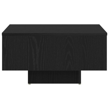 vidaXL Καφέ Τραπέζι Μαύρης Δρυός 60x60x31,5cm Φτιαγμένο από Ξύλο