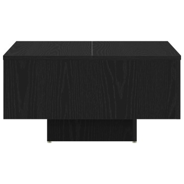 vidaXL Καφέ Τραπέζι Μαύρης Δρυός 60x60x31,5cm Φτιαγμένο από Ξύλο