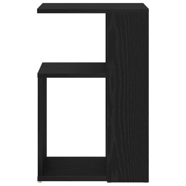 vidaXL Τραπέζι πλευράς Μαύρο Δρυς 36x30x56cm Επεξεργασμένο ξύλο 1 τεμ.