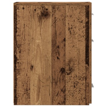 vidaXL Ντουλάπι Φαρμακείου Παλιό Ξύλο 20x45,5x60cm Επεξεργασμένο Ξύλο 1 τεμ.