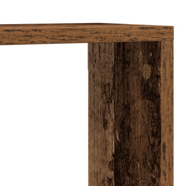 vidaXL Ράφια Τοίχου 4 τεμ. σε Παλιό Ξύλο 80x15x26cm Επεξεργασμένο Ξύλο