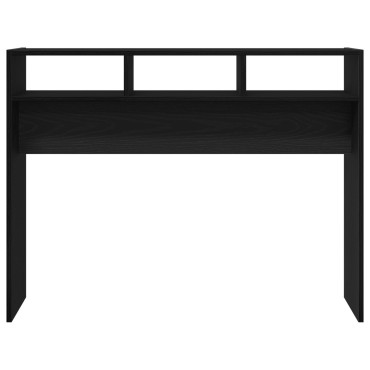 vidaXL Κονσόλα Μαύρη Δρυς 105x30x80cm Φτιαγμένη από ξύλο 1 τεμ.