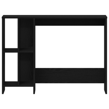 vidaXL Γραφείο Μαύρο Δρυς 102,5x35x75cm από ξύλο 1 τεμ.