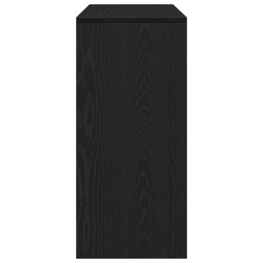 vidaXL Μαύρο Ξύλινο Τραπέζι Κονσόλας - 100x35x76.5cm - Επεξεργασμένο Ξύλο