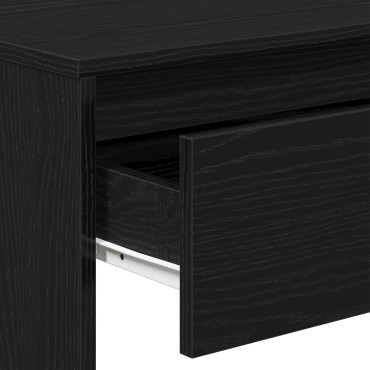 vidaXL Μαύρο Ξύλινο Τραπέζι Κονσόλας - 100x35x76.5cm - Επεξεργασμένο Ξύλο