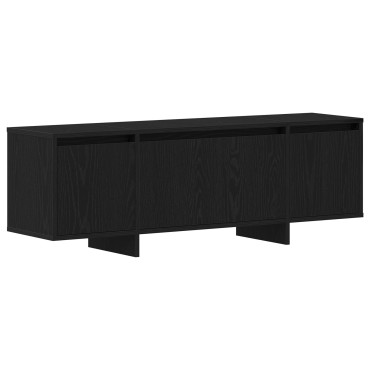 vidaXL Ντουλάπα τηλεόρασης Μαύρο Δρυς 120x30x40,5cm Ξύλο επεξεργασμένο