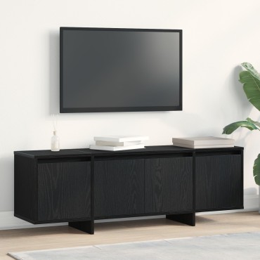 vidaXL Ντουλάπα τηλεόρασης Μαύρο Δρυς 120x30x40,5cm Ξύλο επεξεργασμένο
