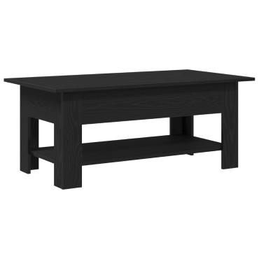 vidaXL Καφετιέρα Μαύρου Δρυς 102x55x42cm Φτιαγμένη από ξύλο