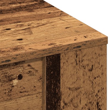 vidaXL Τραπεζάκι Καφέ από Παλιό Ξύλο 102x55x45cm Μηχανικής Ξυλείας 1 τεμ.