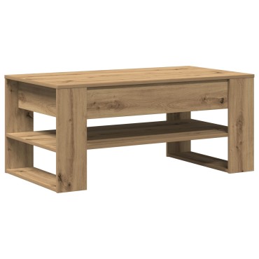vidaXL Τραπεζάκι σαλονιού Artisan Oak 102x55x45cm από κατασκευασμένο ξύλο 1 τεμ.
