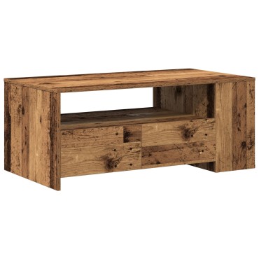 vidaXL Τραπέζι καφέ Παλιού Ξύλου 102x55x43,5cm Σαθρό Ξύλο 1 τεμ.