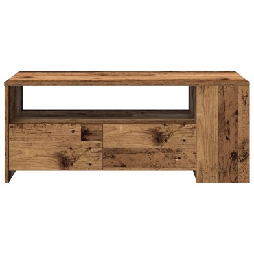 vidaXL Τραπέζι καφέ Παλιού Ξύλου 102x55x43,5cm Σαθρό Ξύλο 1 τεμ.