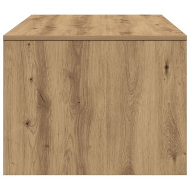vidaXL Τραπέζι του καφέ - Δρυς Artisan - 102x55x43.5cm - Κατασκευασμένο από Επεξεργασμένο Ξύλο 1 τεμ.