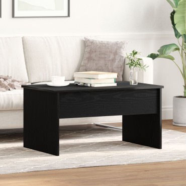 vidaXL Μαύρο Καφετιέρα - 80x50.5x41.5 εκ