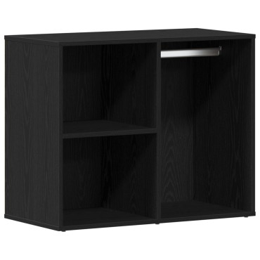 vidaXL Μαύρος Δρυς Καλλυντικό Ντουλάπι - 80x40x65 εκ 1 τεμ.
