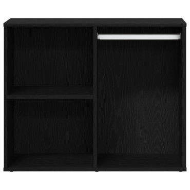 vidaXL Μαύρος Δρυς Καλλυντικό Ντουλάπι - 80x40x65 εκ 1 τεμ.