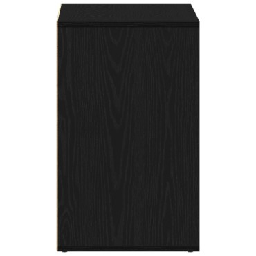 vidaXL Μαύρος Δρυς Καλλυντικό Ντουλάπι - 80x40x65 εκ 1 τεμ.
