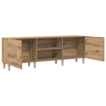 vidaXL Βάση τηλεόρασης σε Artisan Oak - 150x30x50cm - Κατασκευασμένη από τεχνικό ξύλο