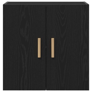 vidaXL Μαύρος Κρεμαστός Κάβος - 60x30x60 cm Κατασκευασμένο από Επεξεργασμένο Ξύλο