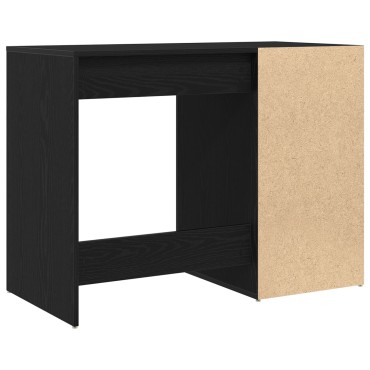vidaXL Γραφείο Μαύρο Δρυς 100x49x75cm Επεξεργασμένο Ξύλο 1 τεμ.