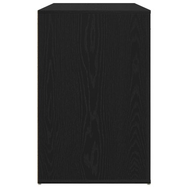 vidaXL Γραφείο Μαύρο Δρυς 100x49x75cm Επεξεργασμένο Ξύλο 1 τεμ.