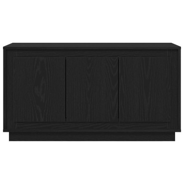 vidaXL Σαλονάκι Μαύρο Δρυς 102x35x55cm Επεξεργασμένο Ξύλο 1 τεμ.