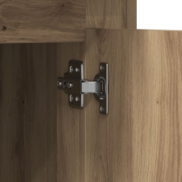 γραφείο vidaXL με αποθηκευτικά χώρο Artisan Oak 50x115x75cm Επεξεργασμένο ξύλο 1 τεμ.