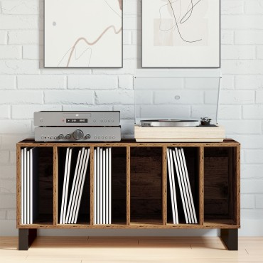 vidaXL Ντουλάπα Δίσκων Artisan Oak 100x38x48cm Επεξεργασμένου Ξύλου