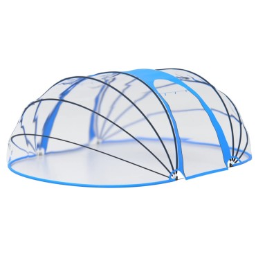 vidaXL Προστατευτικό Κάλυμμα Πισίνας Οβάλ 530x410x210 εκ.