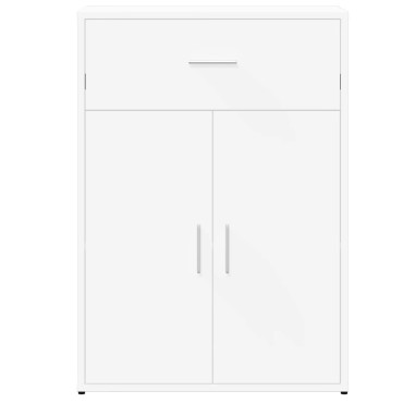 vidaXL Βοηθητικό Ντουλάπι Λευκό 60x30x84cm από Επεξεργασμένο Ξύλο 1 τεμ.