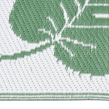 vidaXL Χαλί εξωτερικού χώρου ARAKIL Πράσινο 120x180 cm PP