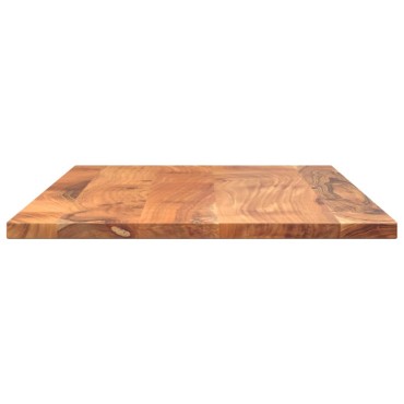 vidaXL Επιφάνεια Τραπεζιού Ορθογώνια 80x70x3,8cm Μασίφ Ξύλο Ακακίας 1 τεμ.
