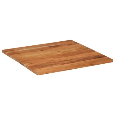 vidaXL Επιφάνεια Τραπεζιού Τετράγωνη 70x70x3,8cm Μασίφ Ξύλο Οξιάς 1 τεμ.