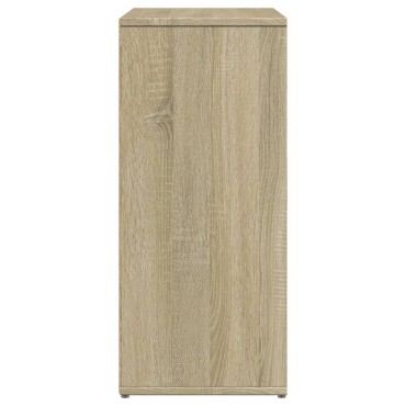 vidaXL Βοηθητικό Ντουλάπι Sonoma Δρυς 60x31x70cm Επεξεργασμένο Ξύλο 1 τεμ.