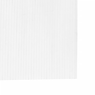 vidaXL Διαχωριστικό Δωματίου Λευκό 165x400cm από Μπαμπού 1 τεμ.