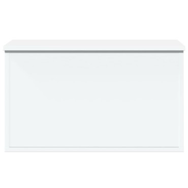 vidaXL Κουτί Αποθήκευσης Λευκό 60x35x35cm από Επεξεργασμένο Ξύλο 1 τεμ.