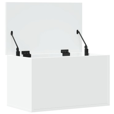 vidaXL Κουτί Αποθήκευσης Λευκό 60x35x35cm από Επεξεργασμένο Ξύλο 1 τεμ.