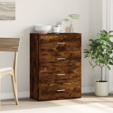 vidaXL Ντουλάπι Καπνιστή Δρυς 60x31x84cm Επεξεργασμένο Ξύλο 1 τεμ.