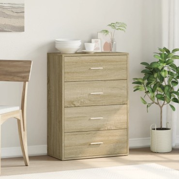 vidaXL Ντουλάπι Sonoma Δρυς 60x31x84cm Επεξεργασμένο Ξύλο 1 τεμ.