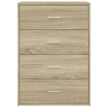vidaXL Ντουλάπι Sonoma Δρυς 60x31x84cm Επεξεργασμένο Ξύλο 1 τεμ.