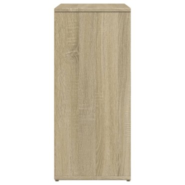 vidaXL Βοηθητικά Ντουλάπια 2 τεμ. Sonoma Δρυς 60x31x70cm Επεξ. Ξύλο