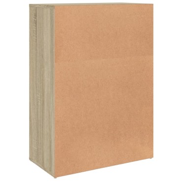 vidaXL Βοηθητικά Ντουλάπια 2 τεμ. Sonoma Δρυς 60x31x84cm Επεξ. Ξύλο