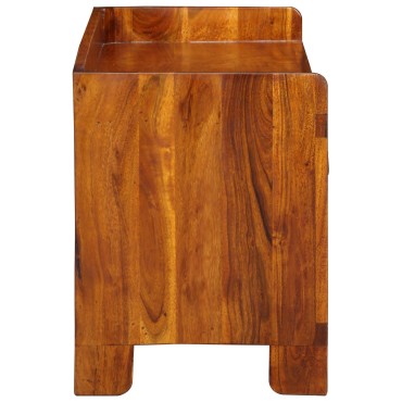 vidaXL Παγκάκι παπουτσιών 100x35x45cm από μασίφ ξύλο Ακακίας 1 τεμ.