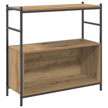 vidaXL Βιβλιοθήκη Artisian Δρυς 80x30x78,5cm Επεξεργασμένο ξύλο 1 τεμ.
