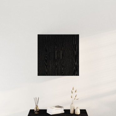 vidaXL Ντουλάπι Τοίχου Μαύρη Δρυς 60x31x60cm Επεξεργασμένο Ξύλο 1 τεμ.